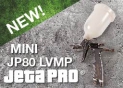 НОВИНКА: Профессиональный миникраскопульт с верхним пластиковом бачком MINI JP80 LVMP от JETA PRO