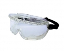 EF 005 Защитные очки-полумаска,  прозрачные,  из эластичного материала, с  прозрачной линзой 